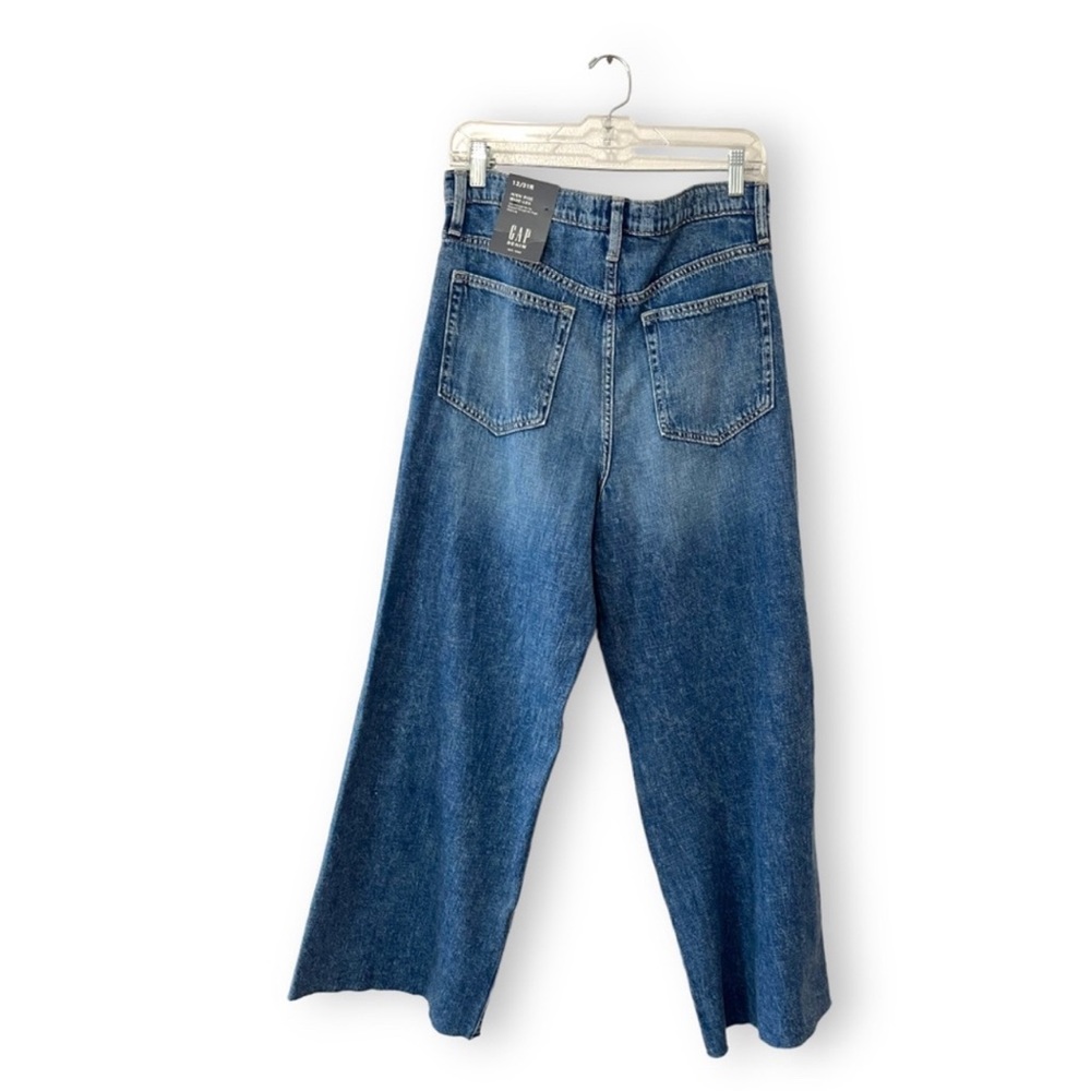 Gap High Waisted Wide Leg Jeans size 14